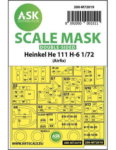 Heinkel He 111 H-6 double-sided for Airfix 