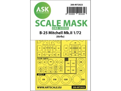 B-25 Mitchell Mk.II one-sided for Airfix 