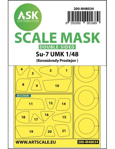 Su-7 UMK double-sided painting mask 