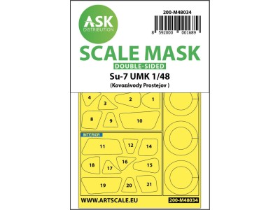 Su-7 UMK double-sided painting mask 