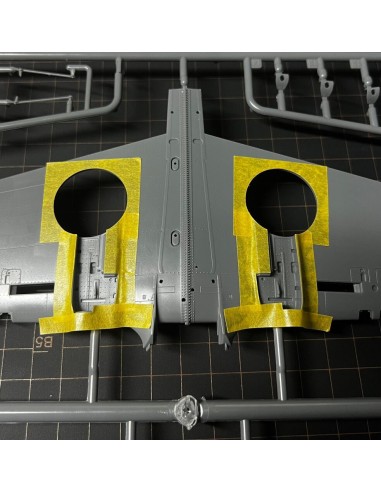 Curtiss Hawk 81-A2 AVG wheels bay masks for Great Wall Hobby 