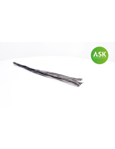 Lead Wire - Halfround  0,8 x 0,55 x 140 mm (cca. 16 pcs) 