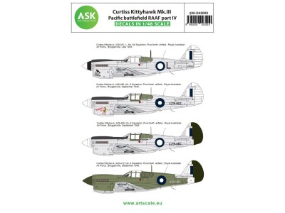 Curtiss Kittyhawk Mk.III Pacific battlefield RAAF part IV 