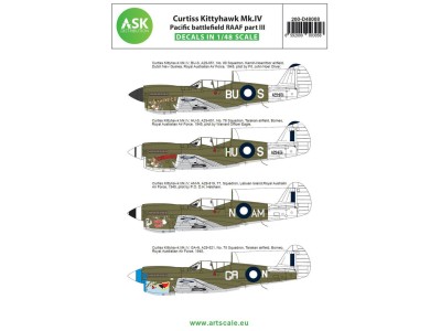 Curtiss Kittyhawk Mk.IV Pacific battlefield RAAF part III 