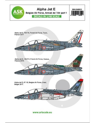 Alpha Jet E  Belgian AF and Armeé de l´Air 