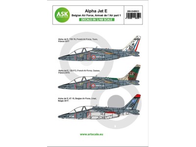 Alpha Jet E  Belgian AF and Armeé de l´Air 