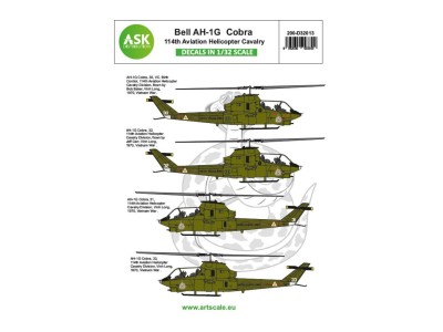 Bell AH-1G Cobra 11th Aviation Helicopter Cavalry part 3 