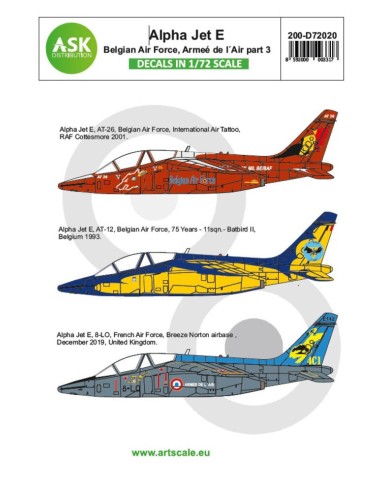 Alpha Jet E Belgian Air Force and Armeé de l´Air part 3 