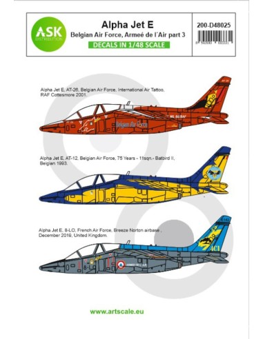 Alpha Jet E Belgian Air Force and Armeé de l´Air - part 3 