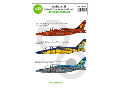 Alpha Jet E Belgian Air Force and Armeé de l´Air - part 3 