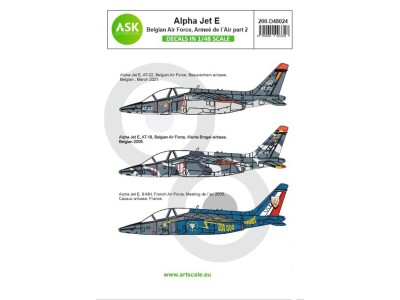 Alpha Jet E Belgian Air Force and Armeé de l´Air - part 2 
