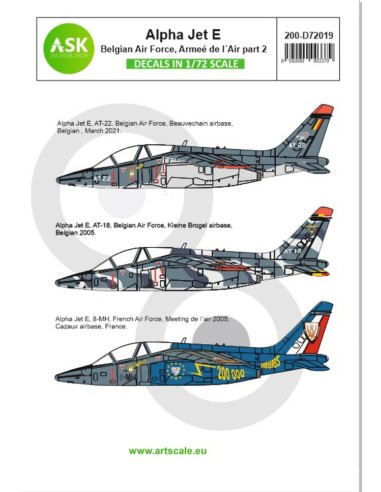 Alpha Jet E Belgian Air Force and Armeé de l´Air part 2 