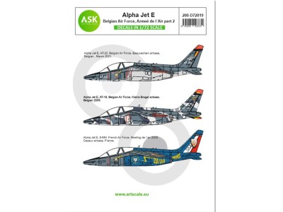 Alpha Jet E Belgian Air Force and Armeé de l´Air part 2 
