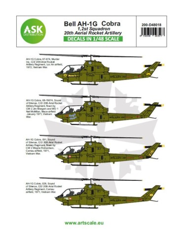 Bell AH-1G Cobra 20th Aerial Rocket artilery - part 1 