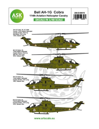 Bell AH-1G Cobra 114th Aviation helicopter cavalery - part 3 