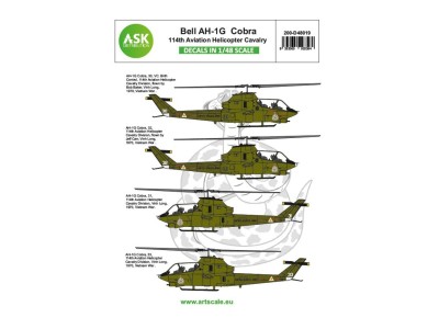 Bell AH-1G Cobra 114th Aviation helicopter cavalery - part 3 