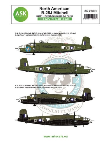 B-25J Mitchell part 1 - Royal Australian Air Force 