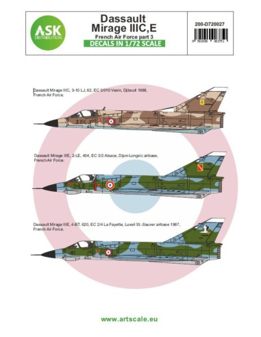 Mirage IIIC/E French Air Force part 3 