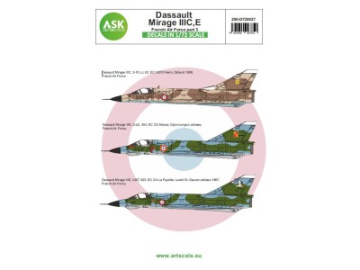 Mirage IIIC/E French Air Force part 3 