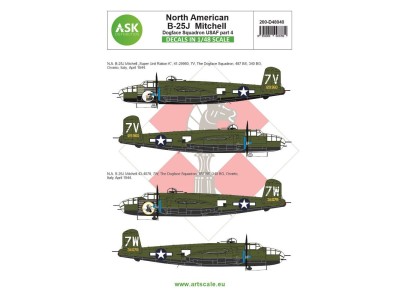 B-25J Mitchell part 4 - US Dogface Sq. Super Unit Ration K, Mediterranean a. 