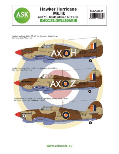 Hawker Hurricane Mk.IIB part 11 - South African Air Force 