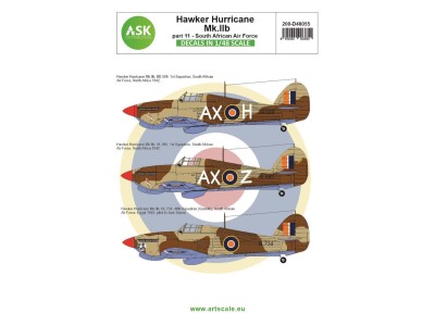 Hawker Hurricane Mk.IIB part 11 - South African Air Force 