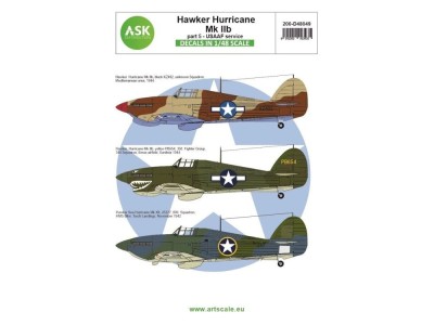 Hawker Hurricane Mk.IIB part 5 - USAAF service 