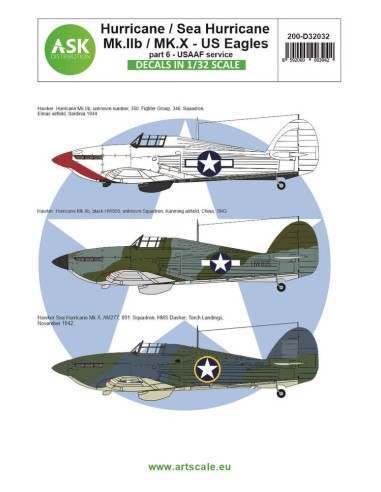 Hawker Hurricane Mk.IIB / Mk.X part 6 - US Eagles 
