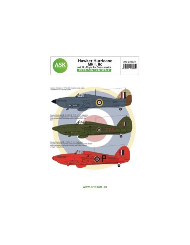 Hawker Hurricane Mk.I / Mk.IIc part 12 - Royal Air Force 