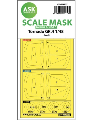 Tornado GR.4 double-sided express mask for Revell / Eduard 