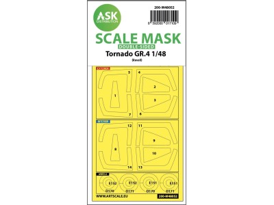 Tornado GR.4 double-sided express mask for Revell / Eduard 
