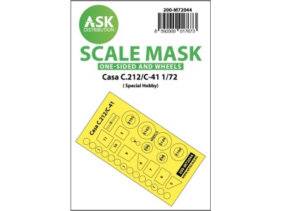 Casa C.212/C-41 one-sided painting mask for Special Hobby 