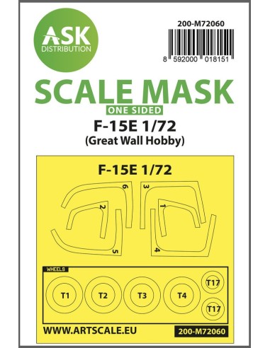 F-15E one-sided painting express mask for Great Wall Hobby 