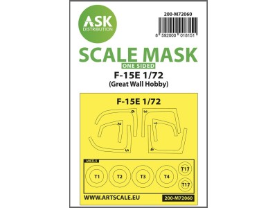 F-15E one-sided painting express mask for Great Wall Hobby 
