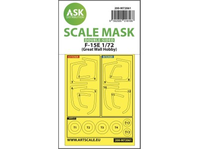 F-15E double-sided painting express mask for Great Wall Hobby 