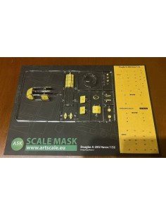 A-20G Havoc double-sided express self adhesive mask for HK Models 