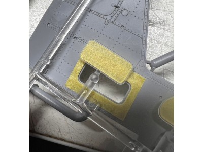 Sikorsky CH-54A Tarhe one-sided express fit mask for ICM 