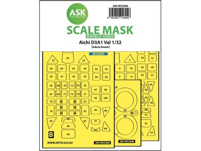 Aichi D3A1 Val double-sided express self adhesive mask for Infinity 