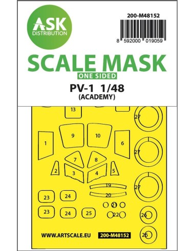 PV-1 Ventura one-sided express fit mask for Academy 