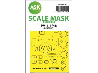 PV-1 Ventura one-sided express fit mask for Academy 