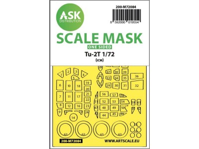 Tu-2T  one-sided express fit mask for ICM 