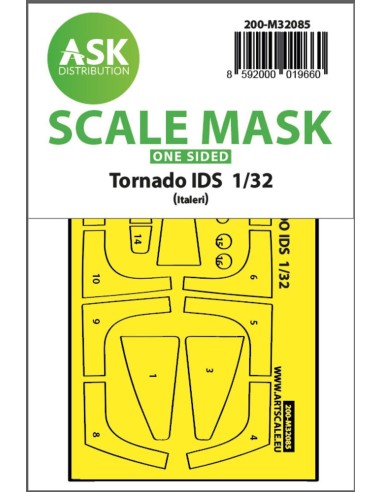 Tornado IDS one-sided express fit mask for Italeri 