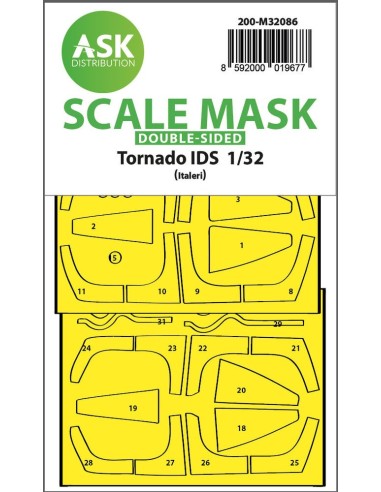 Tornado IDS double-sided express fit mask for Italeri 
