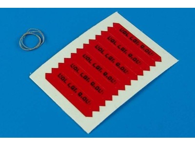 Remove before flight flags -IDF- black l 