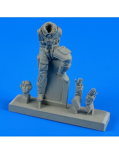 German Luftwaffe pilot WWII for Bf 109 l late version 