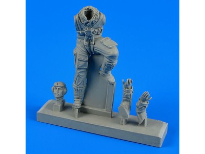 German Luftwaffe pilot WWII for Bf 109 l late version 