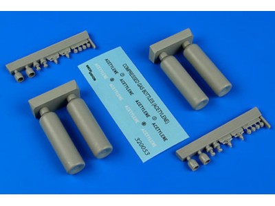 Compressed gas bottles-acetylene 