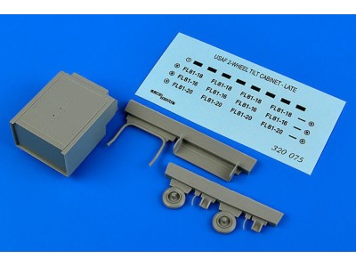 USAF 2-wheel tilt cabinet - late 
