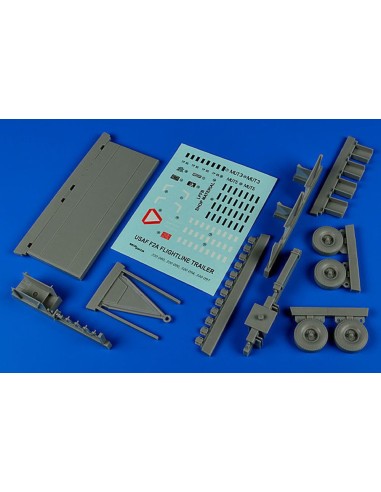 Flightline trailer F-2A (steel platform) 