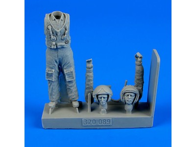 Soviet Pilot with life jacket-the Cold War period 